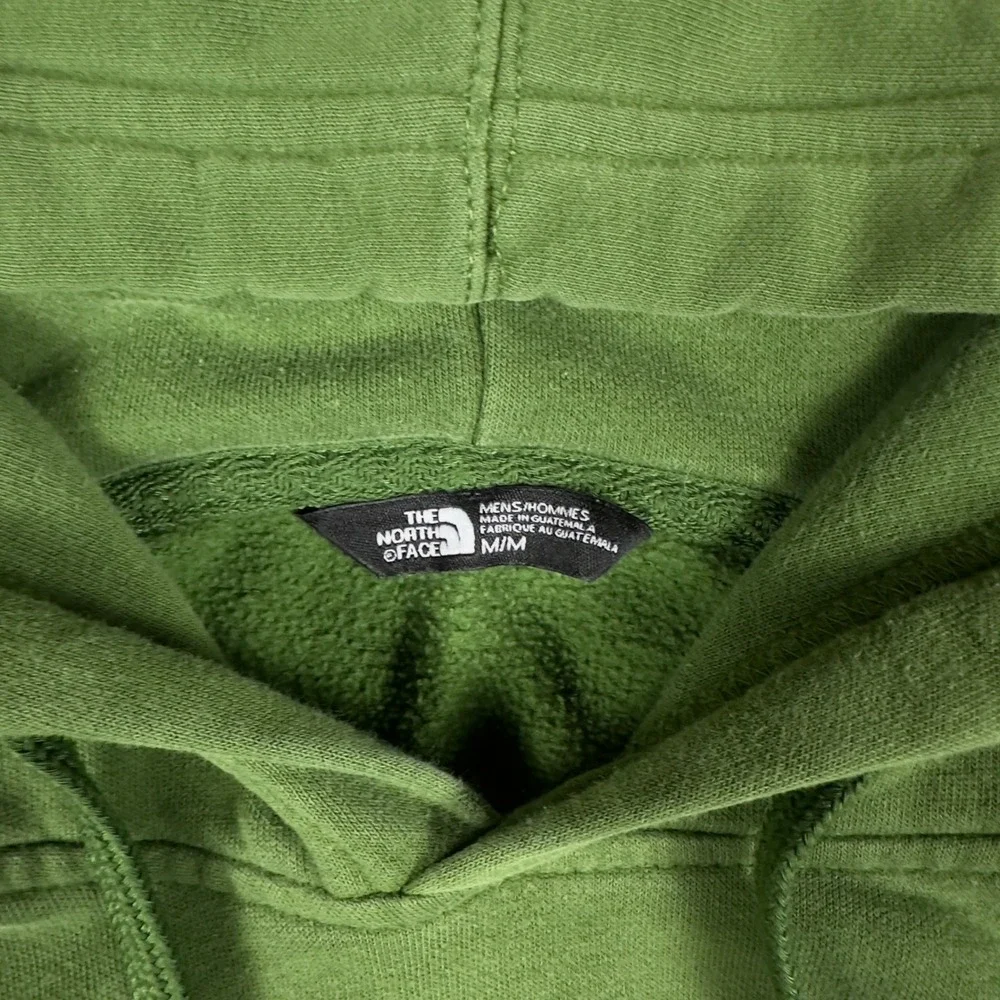 The‎ North Face Mens Green Camo Logo Pullover Hoodie Sweatshirt Size Medium